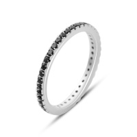 Серебряное кольцо CatalogSilver с фианитами, вес изделия 1,38 гр (2160878) 16.5 размер