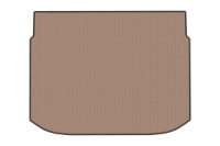 Резиновый коврик в багажник V1 (Электро, Бежевый) для Nissan Qashqai 2021- гг