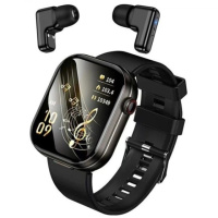 Смарт часы Hoco DYD05 2в1 с TWS гарнитурой и функцией звонка black