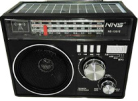 Радіоприймач USB/SD MP3 NS-1361 + solar