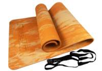 Килимок для йоги та фітнеса EasyFit s-EVA Mat 8 мм Помаранчевий