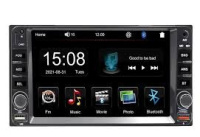 Штатна Mагнітола TOYOTA універсальна 7'' Android 12 4+32GB IPS,Carplay,Fan .7053B