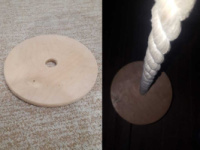 Диск-тарзанка для дитячих комплексів без канату