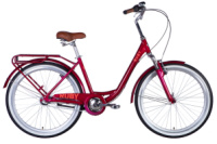 Велосипед AL 26« Dorozhnik RUBY PH рама-17» бордовий 2025