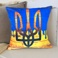 Подушка патриотическая 3D Украинская гордость 2693_E 12680 50х50 см
