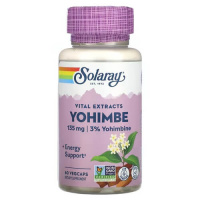 Solaray Vital Extracts Yohimbe 135 mg 60 капсул