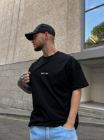 Футболка Reload- ШО ТИ?, чорна