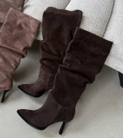 Жіночі демісезонні чоботи на підборі (36-40)