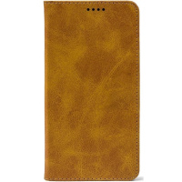 BoxFace  Чохол-книжка Crazy Horse Clasic для Xiaomi Redmi Note 17 Camel (Strong)