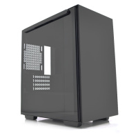 Корпус DeepCool 110 - 0.5mm ABS+SPCC+закаленное стекло, ITX, 2x3.0 USB+Audio, Video card≤320mm, (400x225x431mm), без БП, Black