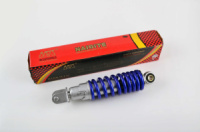 Амортизатор GY6, DIO, TACT 275mm, регульований (синій металік) NDT