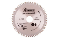 Диск пильный Титул 125 x 60T x 22.2 мм (08-7126)