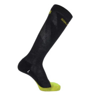 Шкарпетки гірськолижні Salomon S/MAX (Merino)  Black/Oil Green (С18053)