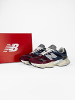 Демісезонні кросівки New Balance колір синій/бордовий