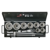 Набор торцевых дюймовых головок 1«, 12 предметов, BAHCO 9540MB