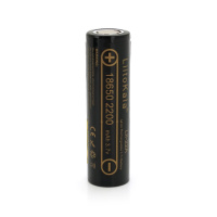 Аккумулятор 18650 Li-Ion LiitoKala Lii-22A, 2200mah (2100-2300mah), 3.7V (2.75-4.2V), Black, PVC BOX Q2,  цена за 1 шт