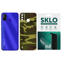 Захисна плівка SKLO Back (тил) Camo для TECNO Camon 16 SE