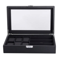 Скринька-футляр для годинників та окулярів з накидним замком 35,5х21х9,5 см HP-5-9