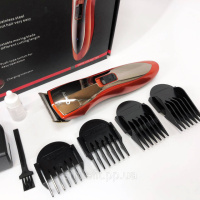 Машинка для стрижки волосся Pro Gemei GM-6027, Хороший бездротовий триммер, Практична машинка