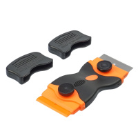 Нож-скребок с запасными лезвиями Scraper Tool двусторонний, для снятия остатков клея, ОСА и поляризационной плёнки