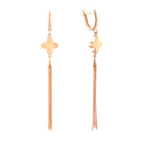 Золотые серьги CatalogSilver без камней (2073338)