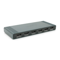 Коммутатор VEGGIEG V-HD11 HDMI 1*5, HDTV2.0 4K, Grey, Box