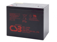 Аккумуляторная батарея CSB GPL12750, 12V 75Ah (261х168х215мм), 23.5 kg