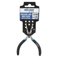 Довгогубці Molder прецизійні Cr-V 120мм, прогумована ручка