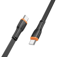 Кабель BOROFONE BX118 Esplendido 60W charging data cable C to C Black (6941991120961)