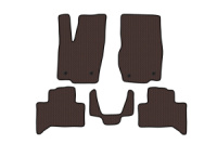 Резиновые Коврики Carsuit (Коричневые) для Lexus GX550 2023- гг