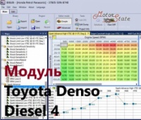 Модуль редактора прошивок BitEdit - Грузовые автомобили Toyota Denso Diesel 4