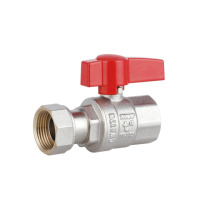 Кран кульовий прямий 3/4«ВВ з накидною гайкою Standart TAS260W20 Thermo Alliance