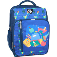 Рюкзак шкільний BL Школяр 8 л. 225 синій 1518 (00012870)