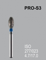 Алмазный бор Mani сливка PRO-S3