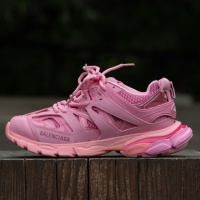 Літні кросівки Balenciaga колір рожевий