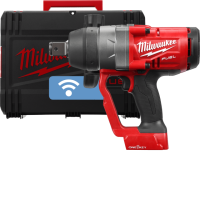 Гайковерт акумуляторний безщітковий 1'' MILWAUKEE, M18 ONEFHIWF1-0X, 2400Нм, з кільцем (каркас, HD кейс)