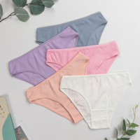 Труси жіночі сліпи Nicoletta Туреччина в рубчик     M, L, XL, 2XL   5 шт.