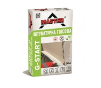 MASTER G - START (30 кг) Штукатурка стартова гіпсова (товщина до 30 мм шар)