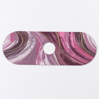 Влаговпитывающий коврик для раковины под кран из полиэстера 37,5*13 см HP-42-12P