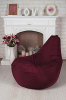 Кресло-Груша Цвет Бордо размер 90*130