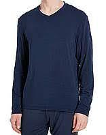 Натільна чоловіча білизна синя Barakot 100% бавовна з начосом Узбекистан розмір 66, заміри в описі