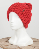 Жіноча зимова червона шапка