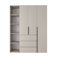 Шкаф распашной комбинированный №8 ART IN HEAD Light 1600x500x2200 Кашемир (LTK0814000000)