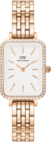 Часы Daniel Wellington Quadro Lumine Bezel 5-Link Melrose DW00100672