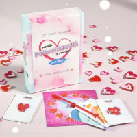 Настільна романтична гра набір для пар українською мовою для спілкування та зближення Strateg