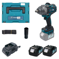 Гайковерт ударний акумуляторний PROFI-TEC PTW1002BL POWERLine (з АКБ 2шт-20 V 4.0 Aч, 1000Нм)