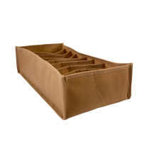 Гибкий органайзер для белья со спанбонда M - 20*39*9 см (бежевый)