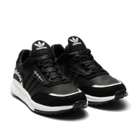 Кросівки шкіряні  Adidas колір чорний, білий