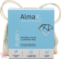 Многоразовые подушечки для снятия макияжа Alma K REUSABLE FACIAL CLEANSING PADS 7 шт