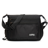 PODIUM Сумка Мужская На Плечо нейлон Lanpad 82012 black почтальон